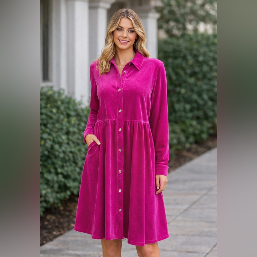 JODIFL Pink Midi Dress
